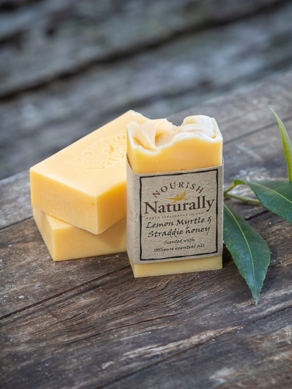 Lemon myrtle soap all natural handmade soap North Stradbroke Island