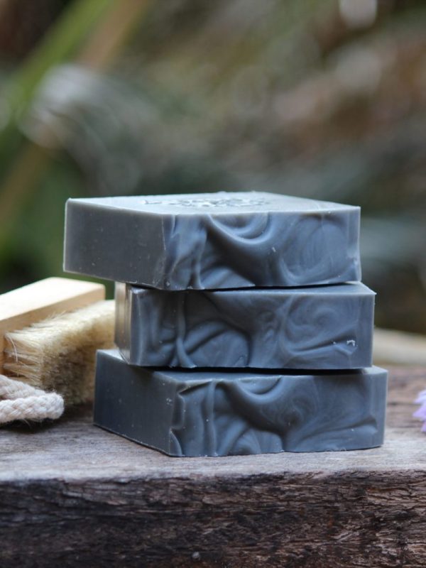 activated charcoal soap, charcoal face soap, straddie soap, natural handmade, Nourish Naturally
