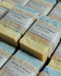 Nourish Naturally natural soap wedding favours personal label