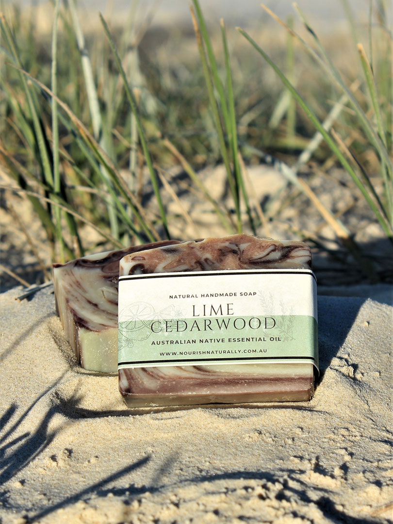 Cedarwood Lime Essential Oil Soap