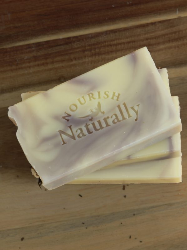 Lavender Patchouli everyday Nourish Naturally soap North Stradbroke Island