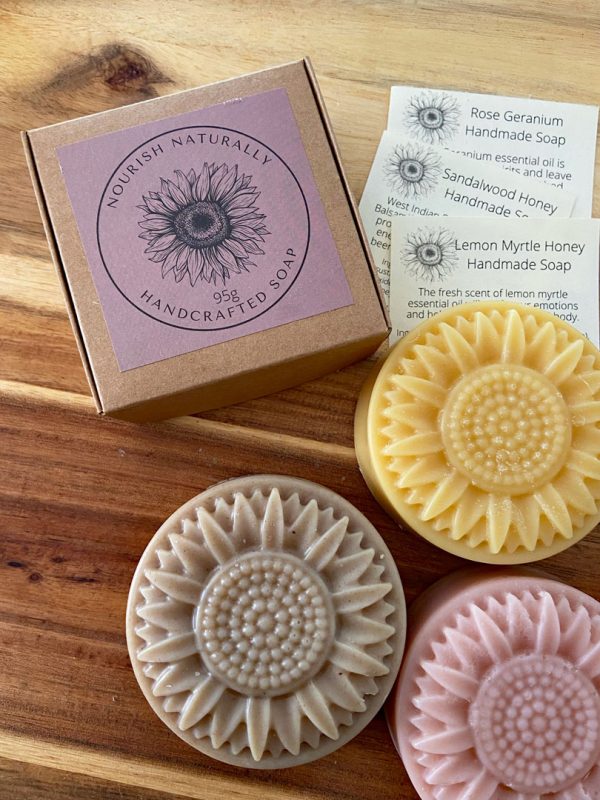 Sandalwood soap, Lemon Myrtle, Natural soap, essential oil soap, Nourish Naturally, Straddie Soap, North Stradbroke Island