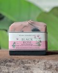 Handmade soap scented with rose geranium essential oil