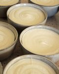 Handcrafted sandalwood shave soap